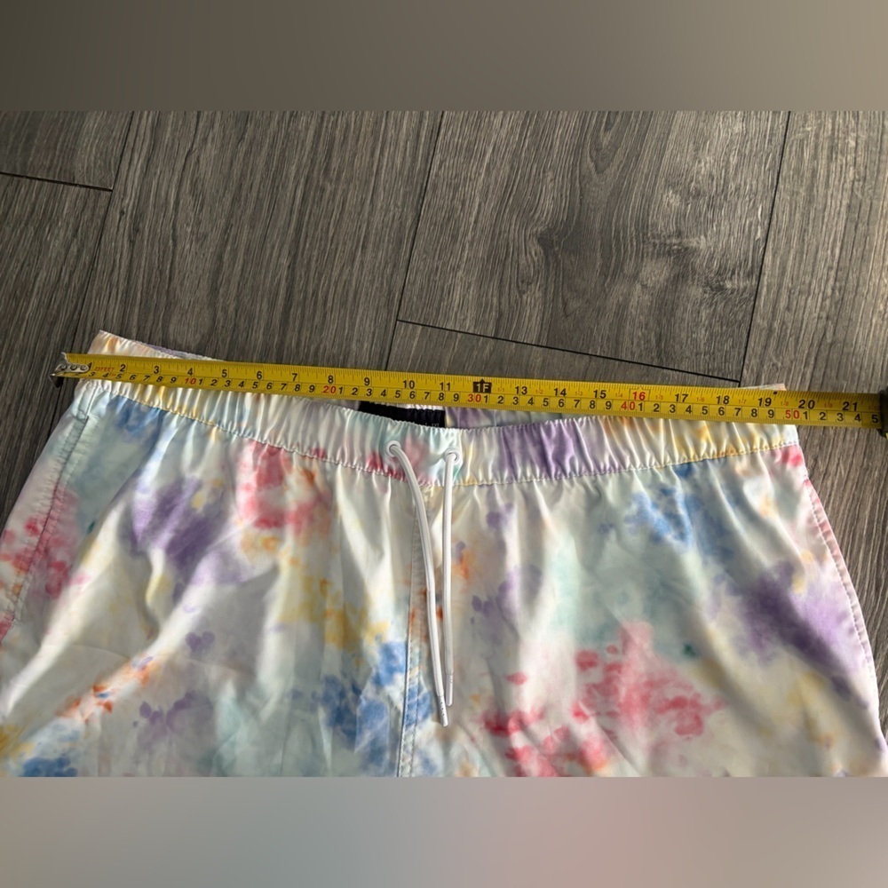 Abercrombie & Fitch Stretch Pastel Tie-Dye Swim Trunks multicolor Size XXL - Picture 5 of 13